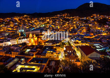 Università Tempio Companiia Madonna Basilica Guanajuato Messico Foto Stock