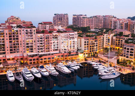 Porto di Monaco. Seascape. Foto Stock