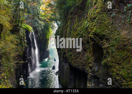 Takachiho gola in autunno Foto Stock