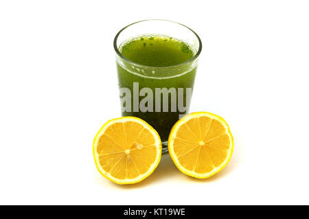 Il prezzemolo e il succo di limone olio di calore Foto Stock