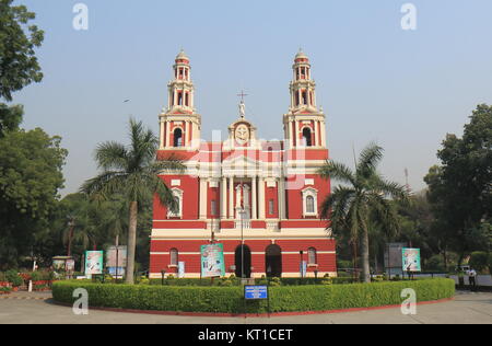 Chiesa cristiana la Cattedrale del Sacro Cuore a New Delhi in India Foto Stock