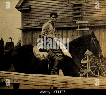 Elvis Presley - TV Radio specchio, Gennaio 1957 03 Foto Stock