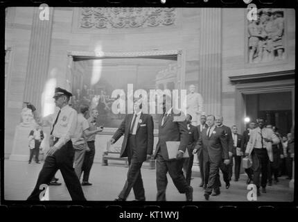 A. Philip Randolph e altri diritti civili leader Rotunda Foto Stock