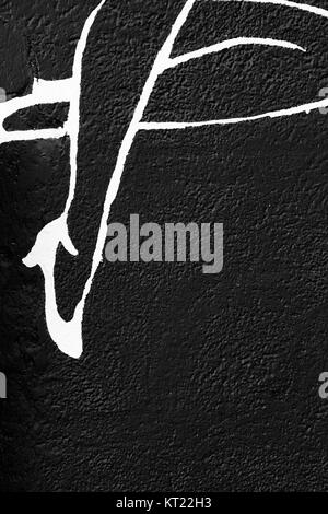 Gambe di nero Foto Stock