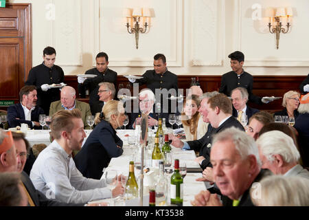 Matthew Fort al oldie pranzo letterario 12/12/17 Foto Stock