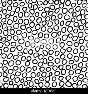 Bolle irregolari Pattern Illustrazione Vettoriale