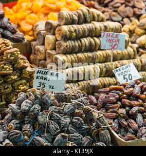 Famose le delizie turche sul mercato Foto Stock