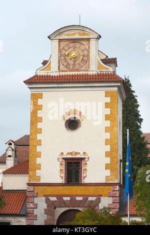 Tschechien, Südböhmen, Netolice, Schloss Kratochvíle (deutsch Schloss Kurzweil) Foto Stock