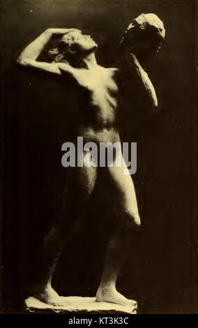 Il catalogo del 1936 delle opere di Gertrude Vanderbilt Whitney include la sua famosa scultura "Salome". Whitney, scultrice e filantropa americana, è nota per il suo contributo all'arte americana e per la sua promozione della scultura come mezzo rispettato negli Stati Uniti. Foto Stock
