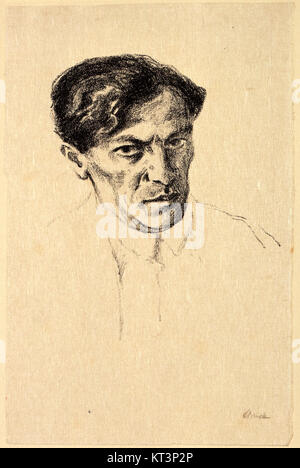 Il lavoro grafico di Hermann Said del 2002, catalogato come JMBerlin 2002 238 9. Said era noto per i suoi contributi all'arte grafica tedesca, e questo pezzo riflette il suo stile artistico unico. Foto Stock