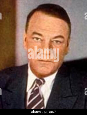 Hugh S. Johnson era un importante generale e industriale dell'esercito degli Stati Uniti, noto per il suo ruolo nella seconda guerra mondiale e la leadership nella National Recovery Administration. Foto Stock