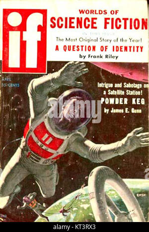 Questa immagine del 1958 raffigura una scena storica del film "se", che offre un'idea della storia cinematografica e della cultura del tempo. Foto Stock