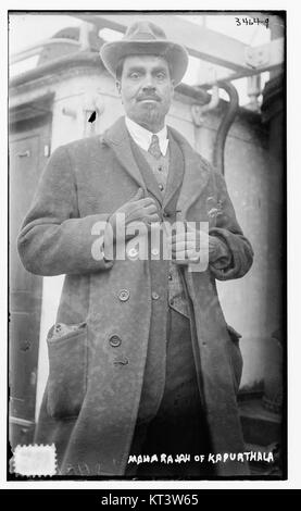 Jagatjit Singh Bahadur era il Maharajah di Kapurthala, uno stato principesco influente in India. Il suo regno è noto per la modernizzazione e i contributi culturali nel XX secolo. Foto Stock