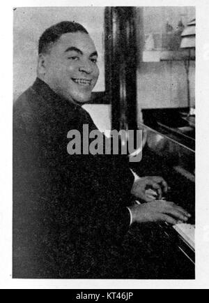 Maud Cuney Hare è stata una musicologa e storica della cultura americana, nota per il suo lavoro sulla musica e la cultura afroamericana. Fats Waller era un rinomato musicista jazz e compositore, che ebbe un notevole impatto nella musica americana. Foto Stock