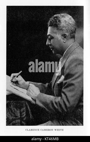 Maud Cuney Hare era un rinomato musicista afroamericano, e Clarence Cameron White era un compositore significativo. Insieme, hanno dato notevoli contributi alla musica americana, in particolare nei generi classici e afroamericani. I loro sforzi combinati hanno contribuito a plasmare il paesaggio culturale della musica dei primi anni del XX secolo, promuovendo artisti e musicisti afroamericani. Foto Stock