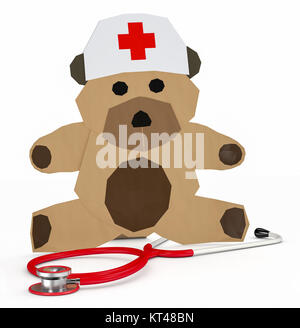 Concetto di bambino medici Foto Stock