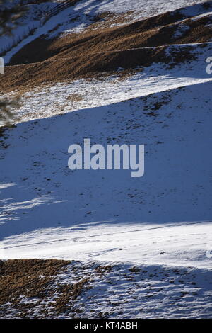 Tirolo orientale,winkeltal,villgrater montagne,l'inverno,neve, ghiaccio,hochalmspitze,valley Foto Stock