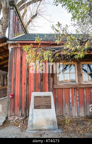 Il centro storico di Pozo Saloon, nella città di Pozo, è stato a San Luis Obispo County landmark dal 1858. È anche uno dei migliori e più autentica Foto Stock