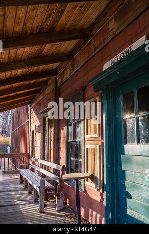 Il centro storico di Pozo Saloon, nella città di Pozo, è stato a San Luis Obispo County landmark dal 1858. È anche uno dei migliori e più autentica Foto Stock