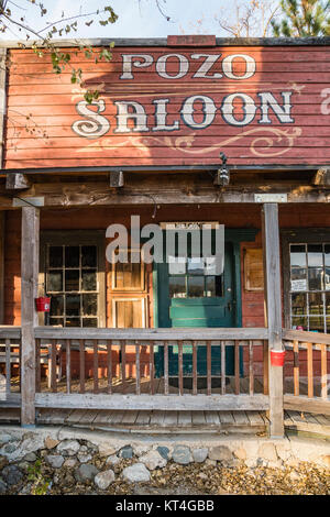 Il centro storico di Pozo Saloon, nella città di Pozo, è stato a San Luis Obispo County landmark dal 1858. È anche uno dei migliori e più autentica Foto Stock