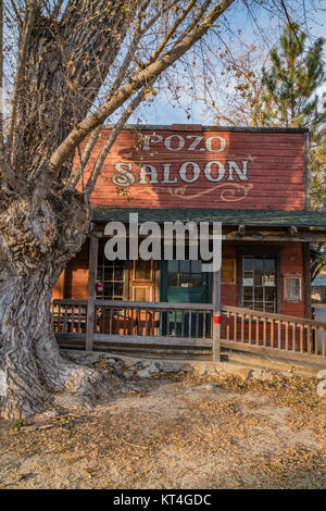 Il centro storico di Pozo Saloon, nella città di Pozo, è stato a San Luis Obispo County landmark dal 1858. È anche uno dei migliori e più autentica Foto Stock