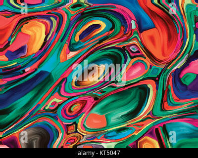 Vita interiore della realtà cellulari Foto Stock