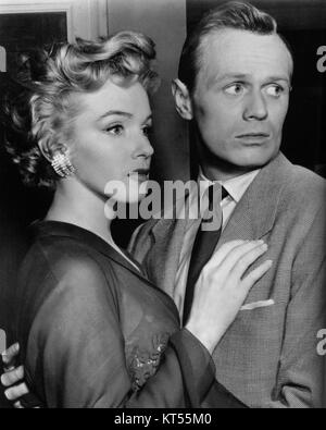 Monroe e Widmark in non preoccupatevi di Knock Foto Stock