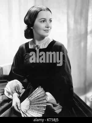 Olivia de Havilland in Via col vento Foto Stock