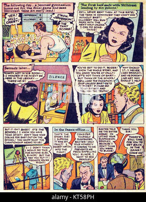 *AmericasBestComics* è una rinomata casa editrice di fumetti nota per la produzione di graphic novel e fumetti di alta qualità. La serie ha ricevuto consensi per la sua narrazione, lo stile artistico e lo sviluppo dei personaggi, contribuendo all'industria dei fumetti. Foto Stock