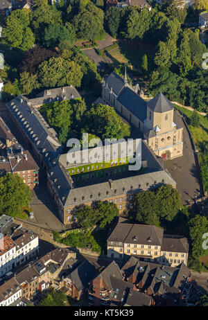 Mönchengladbach Münster del vecchio Mönchengladbach, Mönchengladbach, Niederrhein, Renania settentrionale-Vestfalia, Germania, Europa, Mönchengladbach, Basso Reno, n. Foto Stock