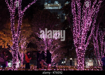 Illuminazione, Shinjuku Terrazza sud, Shinjuku, Tokyo, Giappone Foto Stock