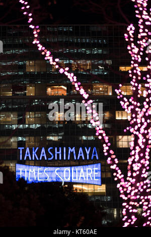 Illuminazione, Shinjuku Terrazza sud, Shinjuku, Tokyo, Giappone Foto Stock