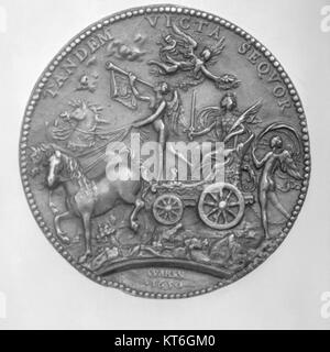 Un ritratto di Armand-Jean Duplessis, meglio conosciuto come Cardinale Richelieu, un ecclesiastico e statista francese dei primi anni del XVII secolo. Noto per la sua influenza politica durante il regno di Luigi XIII Foto Stock