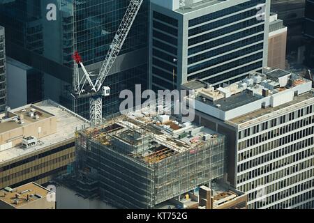 Gli edifici della città dettaglio Foto Stock