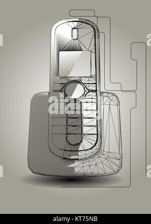 telefono Foto Stock