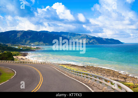 Costa del Parco Nazionale di Kenting in Taiwan Foto Stock