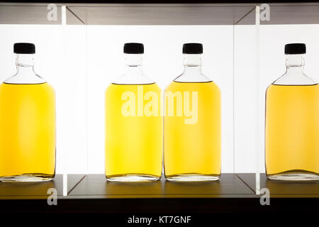 Scotch whisky raccolta nello showroom Foto Stock