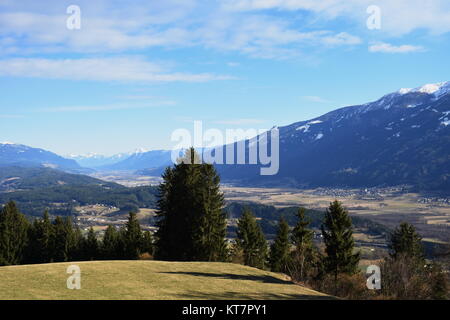 Drautal,Carinzia,Spittal an der Drau,lago Millstatt,goldeck,millstÃ¤tter alpe,lendorf,Sassonia Foto Stock