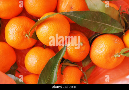 Tangerine frutta cibo Foto Stock