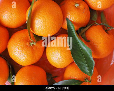 Tangerine frutta cibo Foto Stock