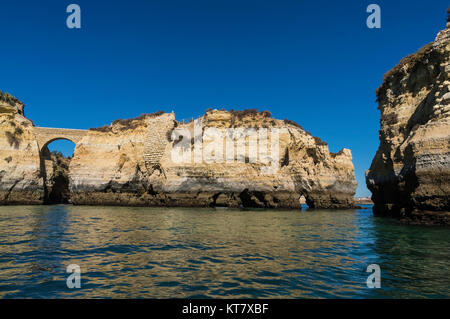 Lagos ist eine Gemeinde in der Algarve, im Süden Portugals. Foto Stock