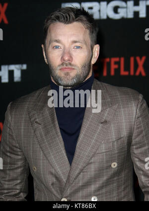 Dic 15, 2017 - Joel Edgerton frequentando 'luminoso' Premiere europeo, BFI Southbank in London, England, Regno Unito Foto Stock