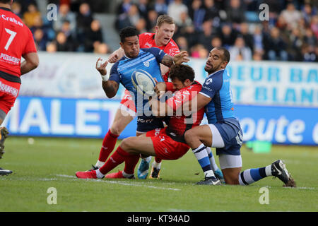 Castres (Francia) Novembre,25 2017 francese campionato di rugby TOP 14 stagione il 2017-2018 Castres Olympique contro Rc Toulon Vincent Clerc Credito: Sebastien Lapeyrere/Alamy Live News. Foto Stock