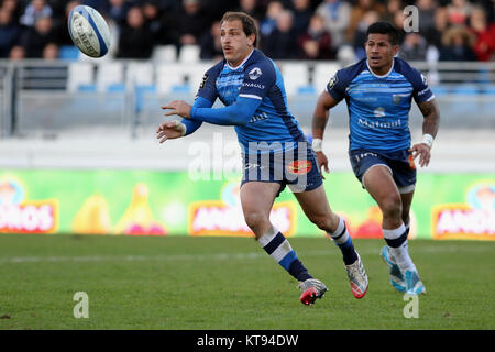 Castres (Francia) Novembre,25 2017 francese campionato di rugby TOP 14 stagione il 2017-2018 Castres Olympique contro Rc Toulon BENJAMIN URDAPILLETA Credito: Sebastien Lapeyrere/Alamy Live News. Foto Stock