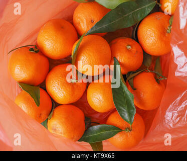 Tangerine frutta cibo Foto Stock