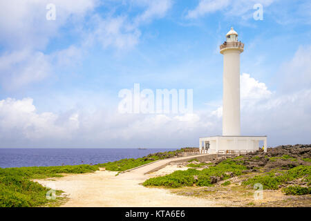 Cape Zanpa faro Foto Stock