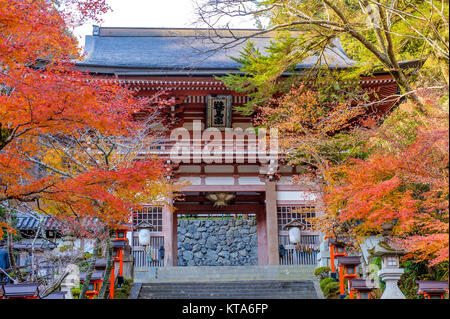 Kurama-dera, un tempio nel lontano nord di Kyoto Foto Stock