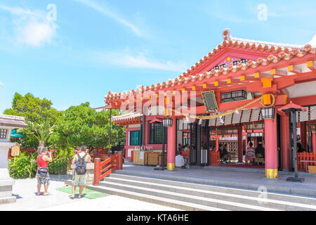 Santuario Naminoue in Okinawa Foto Stock