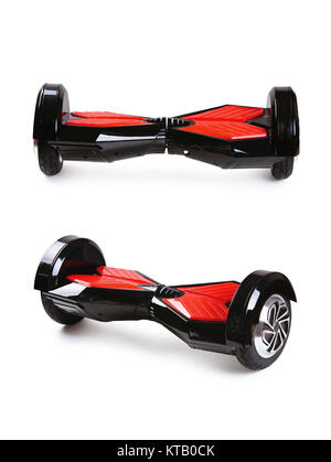 Elettrico mini hoverboard. Foto Stock