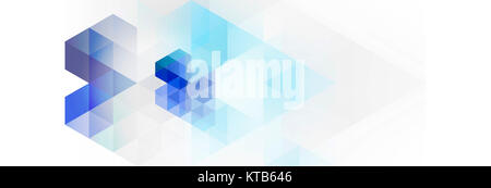 Tecnologia astratto concetto di costruzione Foto Stock